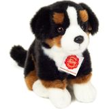 Knuffeldier hond Berner Sennen - zachte pluche stof - premium knuffels - multi kleuren - 21 cm - Knuffel huisdieren