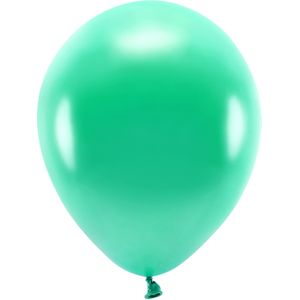 100x Groene ballonnen 26 cm eco/biologisch afbreekbaar - Ballonnen