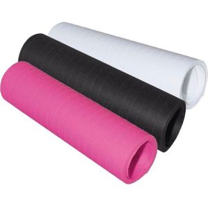 Serpentine rolletjes zwart/roze/wit x 4 meter - Serpentines