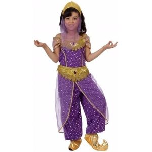 Prinses Jasmine verkleedkleding paars voor meisjes - Carnavalskostuums