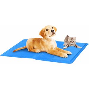 Verkoelende huisdieren gelmat/koelmat voor kleine honden en katten S 30 x 40 cm - Dierenmanden