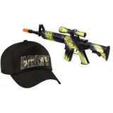 2-Delig verkleedaccessoires set leger/soldaten voor volwassenen - Verkleedattributen