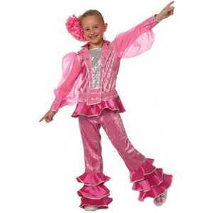 Roze disco pak voor meisjes - Carnavalskostuums