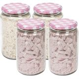 Vershouddozen - Transparant - Kunststof - Set van 5