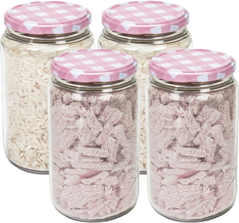 Vershouddozen - Transparant - Kunststof - Set van 5