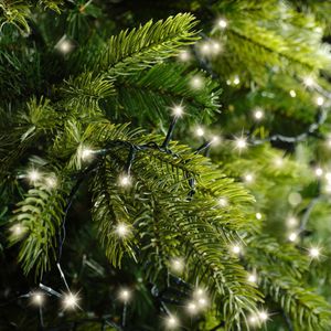 Knipperende kerstverlichting deluxe warm wit 750 lampjes - Kerstverlichting kerstboom