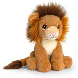 Keel Toys - Cadeaukaart A5 Gefeliciteerd met Superzacht Knuffeldier Leeuw 18 cm
