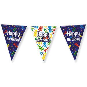 Paperdreams Vlaggenlijn - Happy birthday/verjaardags feest - 10m - Vlaggenlijnen