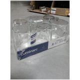 Luminarc 6x Theeglazen/koffieglazen - 250 ml - Glas