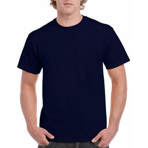 Goedkope gekleurde shirts navy blauw voor volwassenen - T-shirts