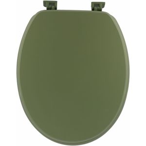 Tendance Toiletbril Breeze - olijfgroen - MDF hout - universeel - standaard wc bril - WC-brillen