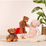 Knuffeldier beer Teddy - zachte pluche stof - premium kwaliteit knuffels - bruin - 38 cm - Knuffelberen