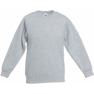 Basis lichtgrijze truien/sweaters jongenskleding - Sweaters kinderen