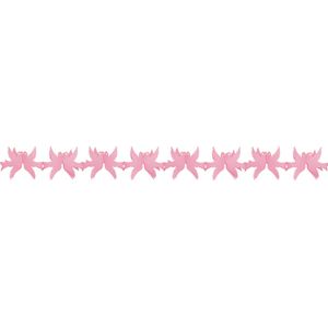 Duiven slinger roze - Feestslingers