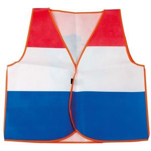 Nederland supporter vestje - Verkleedattributen