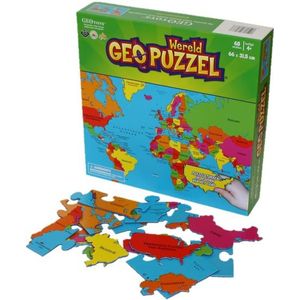 Geografie puzzel aarde voor kinderen - Legpuzzels