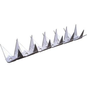 1x stuks anti klimstrips met metalen punten 1 meter - Antiklimstrips