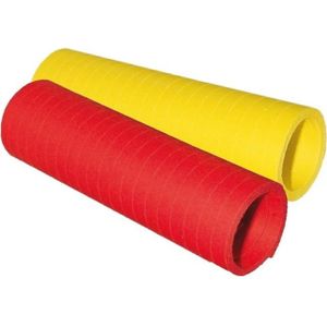 Serpentine rolletjes rood en geel x 4 meter - Serpentines