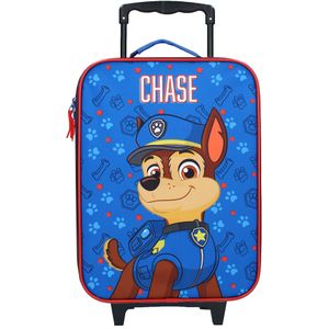 Paw Patrol Chase reiskoffer voor kinderen - blauw - 32 x 11 x 42 cm - trolley - Kinder reiskoffers
