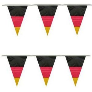 Duitse slinger vlaggetjes 10 meter - Vlaggenlijnen