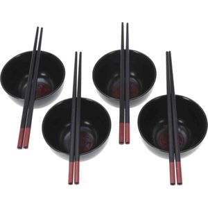 Excellent Houseware sushi serveer set voor 4 personen - keramiek