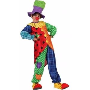 Clowns verkleedkostuum Stitches voor kinderen - Carnavalskostuums