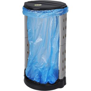 Staande vuilniszakhouder prullenbak/vuilnisbak incl. 25 zakken - 120L - Prullenbakken