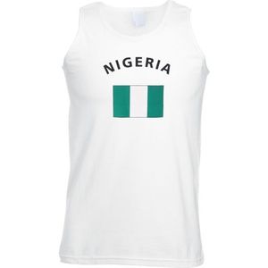 Nigeria vlaggen tanktop / t-shirt - Feestshirts