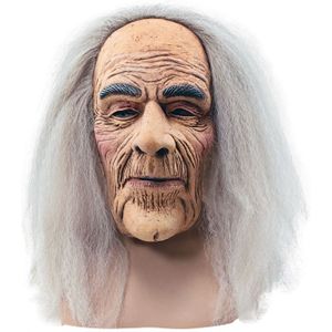 Oude man verkleedmasker - latex - voor volwassenen - bejaarde/abraham - carnaval - Verkleedmaskers