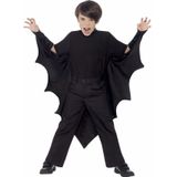 Halloween - Zwarte vleermuizen cape voor kinderen - Verkleedattributen