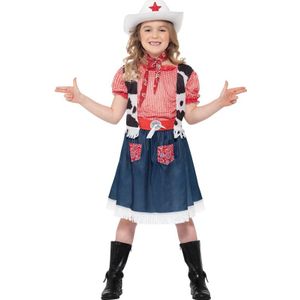 Meisjes carnavalskleding cowgirl - Carnavalskostuums