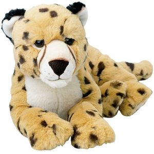 Pluche Cheetah/Luipaard Knuffeldier van 48 cm - Speelgoed Dieren Knuffels Cadeau Voor Kinderen