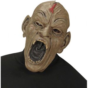 Zombie masker met open mond - Verkleedmaskers