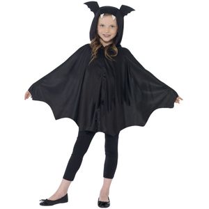 Vleermuis verkleed kostuum/cape voor kinderen - Carnavalskostuums