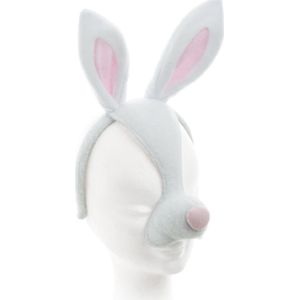 Diadeem in de vorm van een konijn - Verkleedmaskers