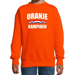 Oranje kampioen sweater / trui Holland / Nederland supporter EK/ WK voor kinderen - Feesttruien