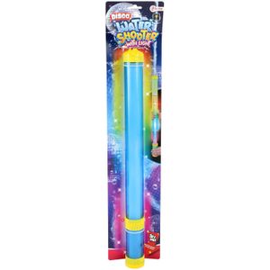 1x Kinderspeelgoed lichtgevende blauwe waterspuit/waterspuiten 46 cm - Waterpistolen