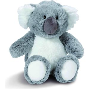 Nici koala beertje pluche knuffel - grijs - 20 cm