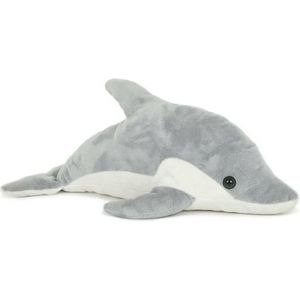 Pluche dolfijn knuffel 51 cm speelgoed - Zeedieren dolfijnen knuffeldier - Dierenknuffels