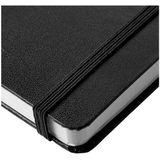 Pakket van 12x stuks zwarte luxe schriften A5 formaat - Notitieboek