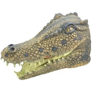 Rubberen krokodillen maskers - Verkleedmaskers
