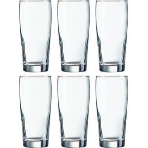 24x Stuks fluitjes bierglazen 330 ml - Bierglazen - Bierfluitjes - Glazen voor bier