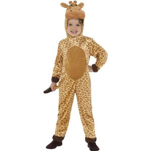 Dieren verkleed onesie giraffe voor kids - Carnavalskostuums