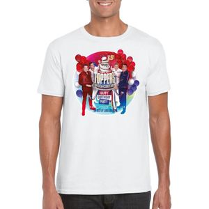 Wit Toppers in concert 2019 officieel t-shirt heren - Feestshirts