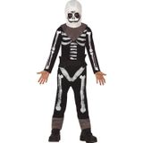 Skelettenpak verkleedkleding voor kinderen - Carnavalskostuums