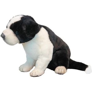 Border Collie puppie knuffel 25 cm - Knuffel huisdieren