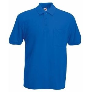 Horecakleding kobaltblauw poloshirt korte mouw - Polo shirts