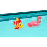 Intex Kleine Opblaas Dieren Zwembad Setje Flamingo/vis 25 Cm