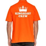 Koningsdag poloshirt Kingsday Crew voor heren - Feestshirts
