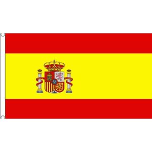 Spaanse mega vlag 150 x 240 cm - Vlaggen